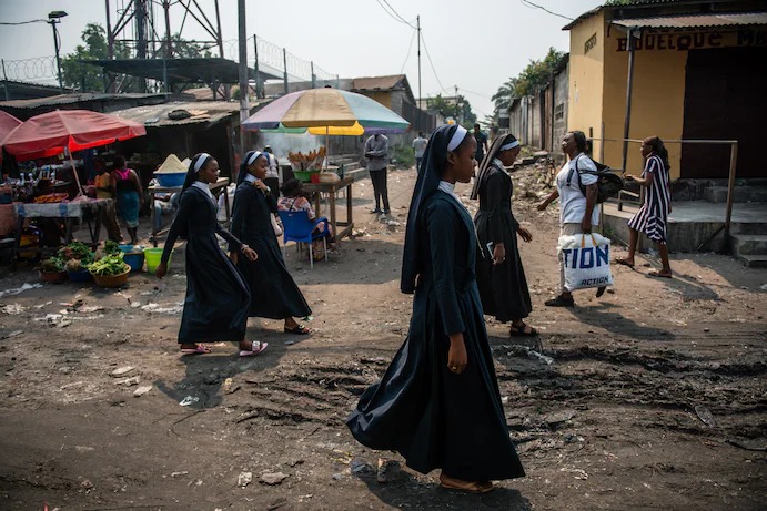 A Congo teen alleged rape by a priest. She had to flee. He can still say Mass. A Congo teen alleged rape by a priest. She had to flee. He can still say Mass.
