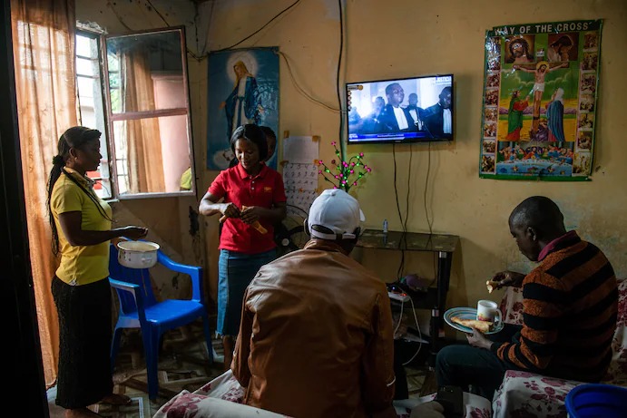 A Congo teen alleged rape by a priest. She had to flee. He can still say Mass.