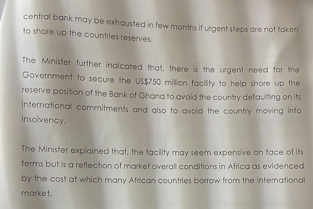 Bank of Ghana reserves decline from $9bn to $3bn - Finance Committee Report