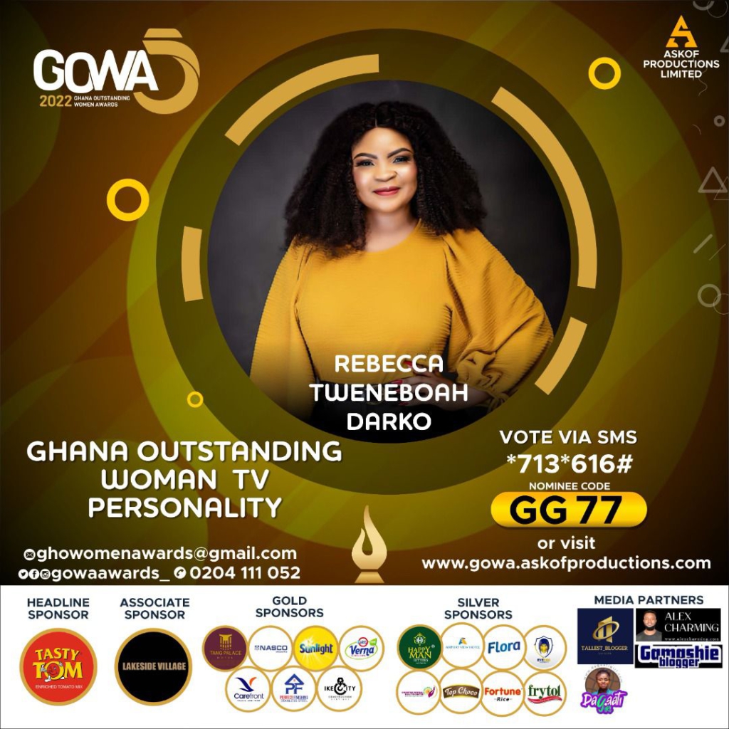 JoyNews’ Becky nominated for Ghana Outstanding Woman Awards 2022