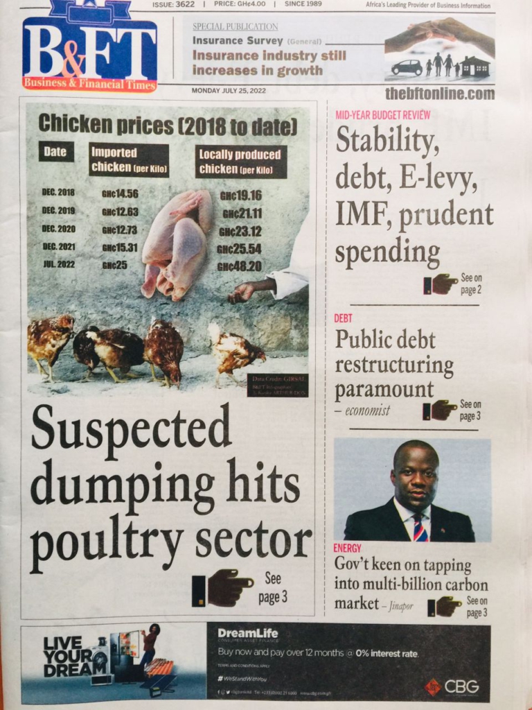 Today's front pages: Monday, July 25, 2022