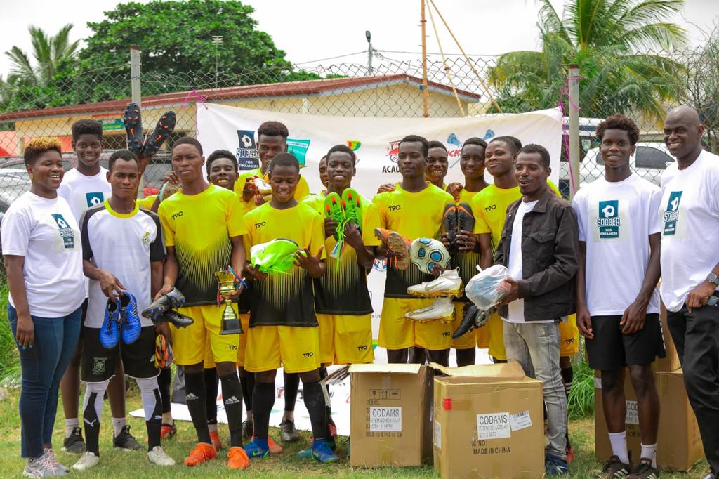 USbased Soccer for Dreamers donates to clubs in Ghana