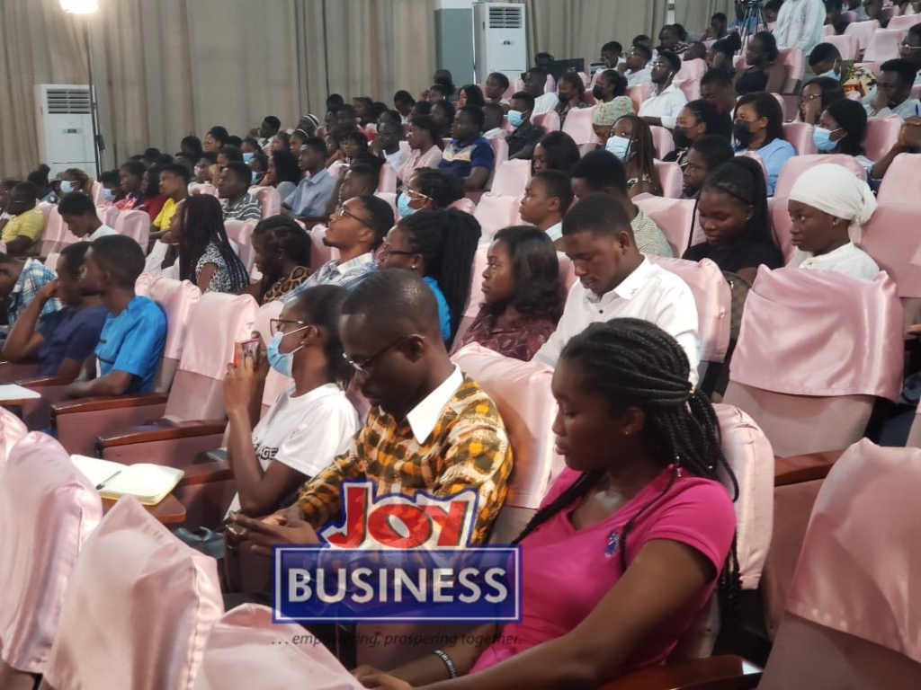 Students express varied views on Ghana’s economy at Maiden JOYBUSINESS Town Hall Meeting