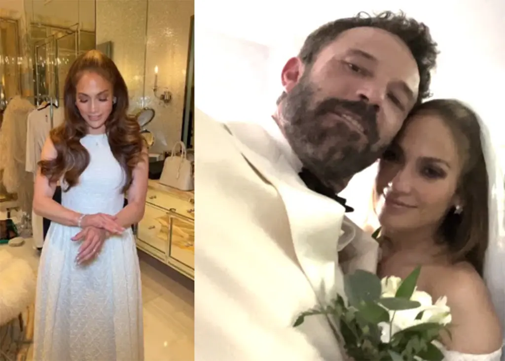 Jennifer Lopez and Ben Affleck are married