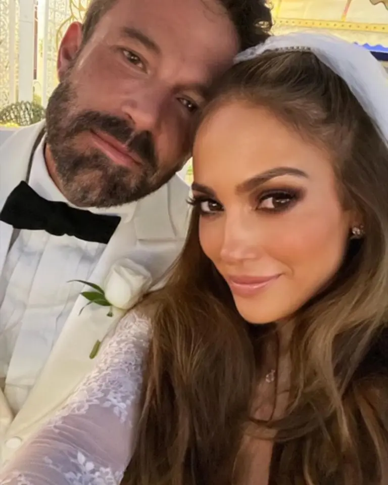 Jennifer Lopez and Ben Affleck are married