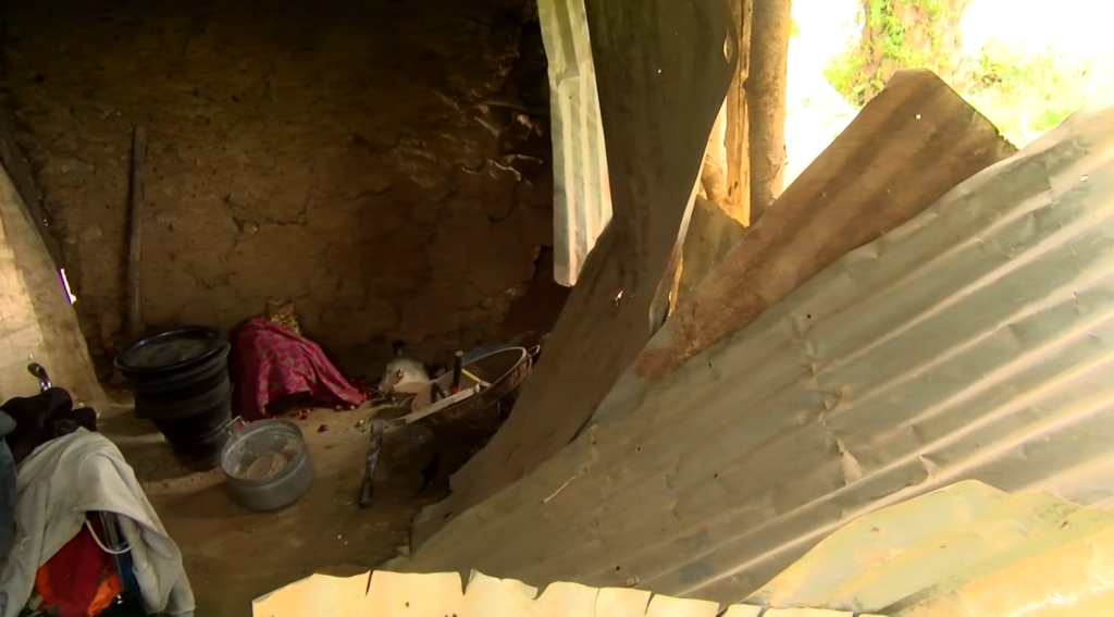 Our collapsing mud house is uninhabitable – Mother of 10 whose husband defiled physically-challenged daughter cries