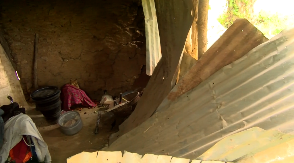 Our collapsing mud house is uninhabitable – Mother of 10 whose husband defiled physically-challenged daughter cries Our collapsing mud house is uninhabitable – Mother of 10 whose husband defiled physically-challenged daughter cries