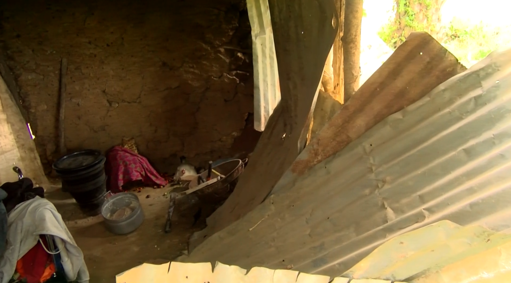 Our collapsing mud house is uninhabitable – Mother of 10 whose husband defiled physically-challenged daughter