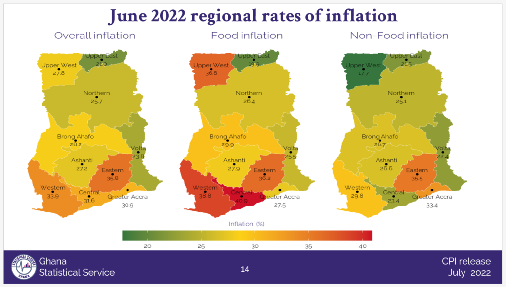 Inflation hits 29.8% in June 2022; transport, food among major drivers