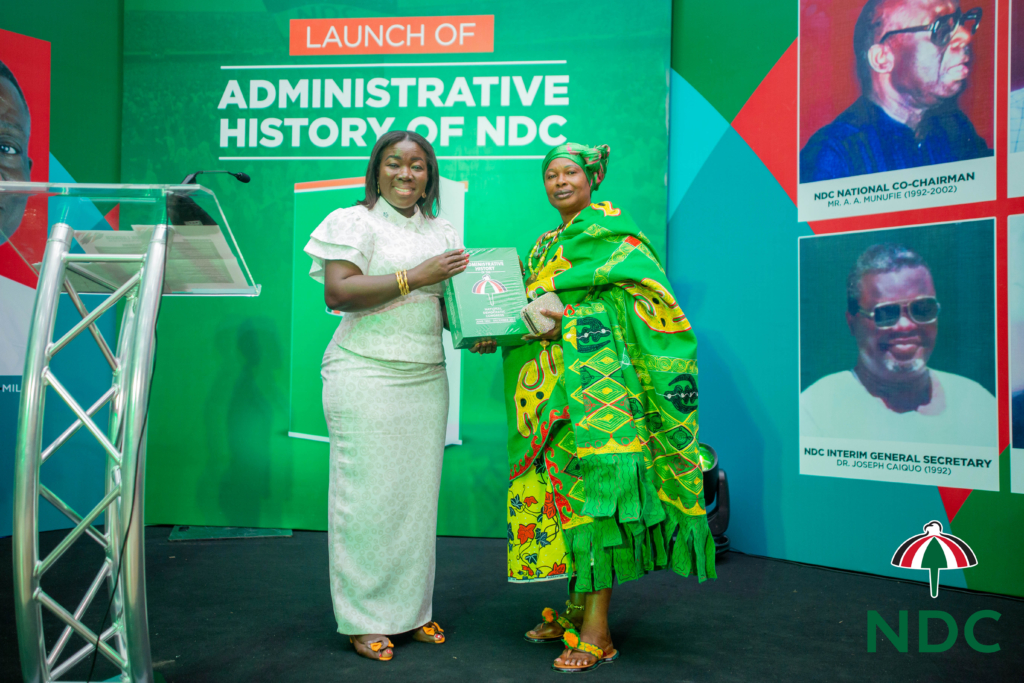 NDC launches book on administrative history of the party