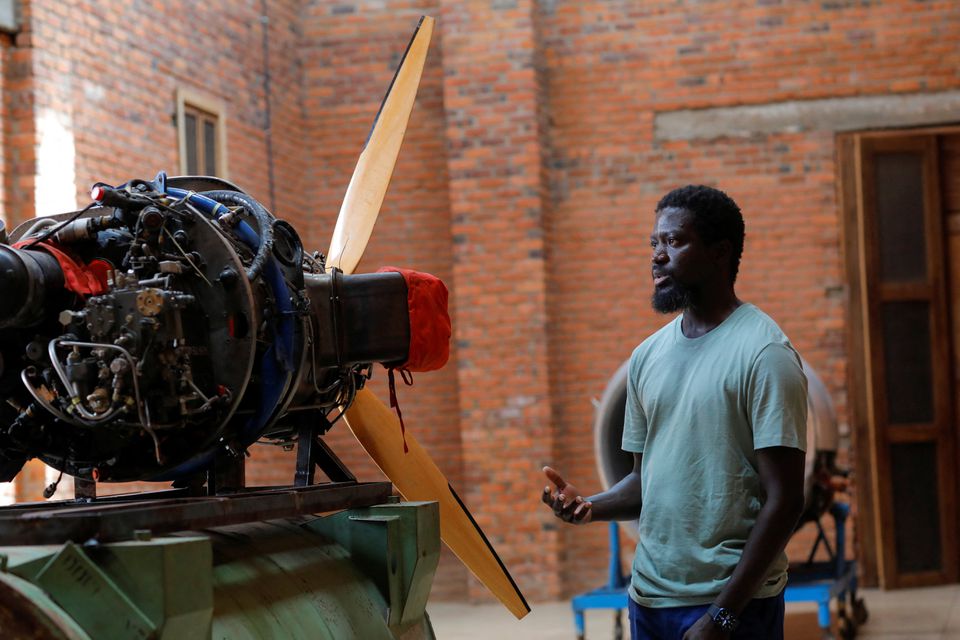 Education takes flight under Ghanaian artist's repurposed planes