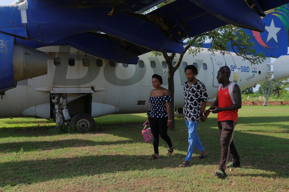 Education takes flight under Ghanaian artist's repurposed planes