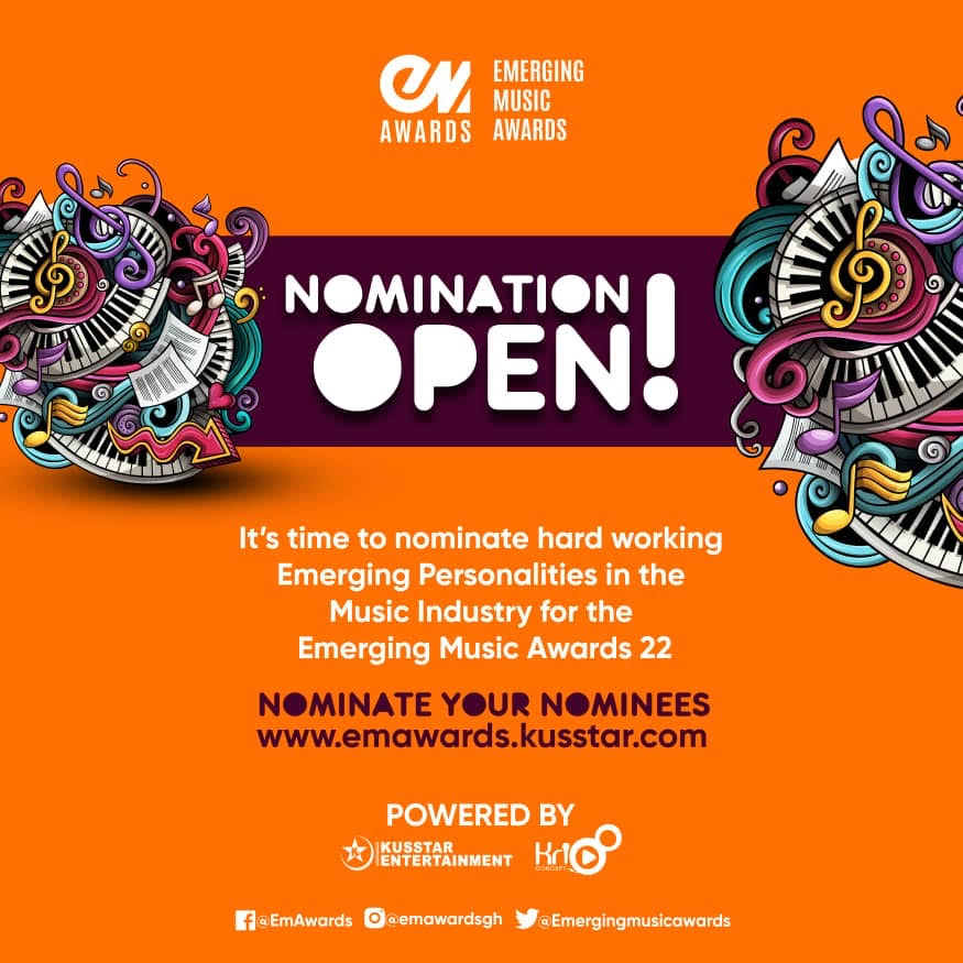 Entries for Emerging Music Awards 2022 open