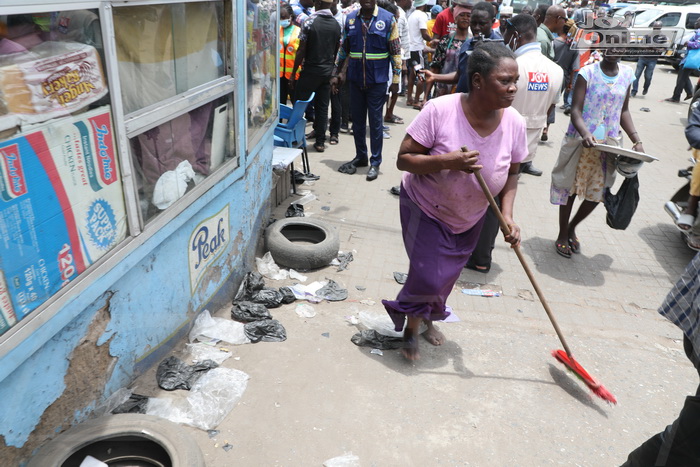 Joy Clean Ghana: AMA Environmental Health officers to drag Neoplan Station GPRTU to court for sanitation offences