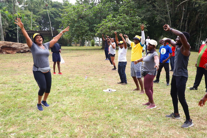 MTN organizes fitness walk for journalists