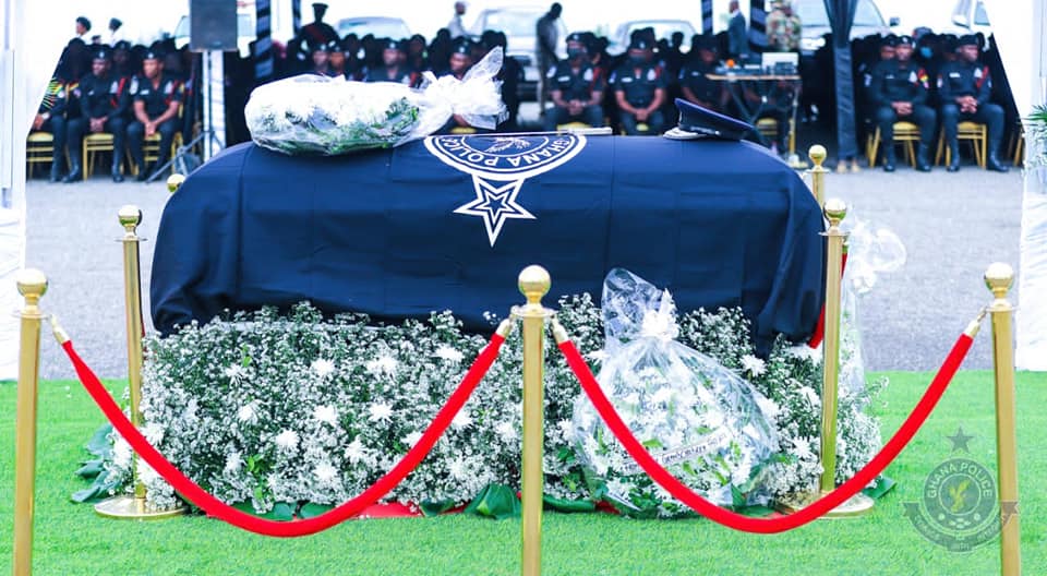 Former IGP Odartey Lamptey laid to rest