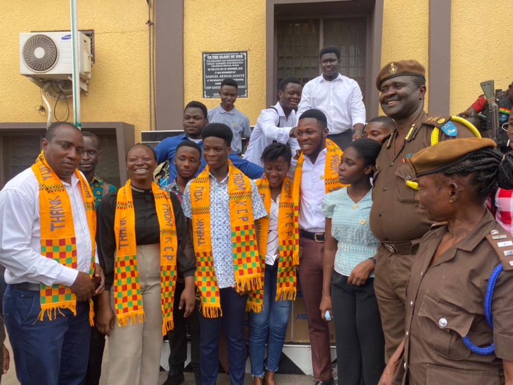GNPC-KNUST Scholars retool Kumasi Central Prisons Skill Training Center