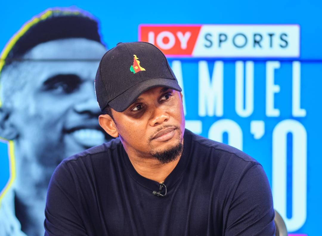 The best 21 photos from Samuel Eto’o’s interview on Joy - MyJoyOnline