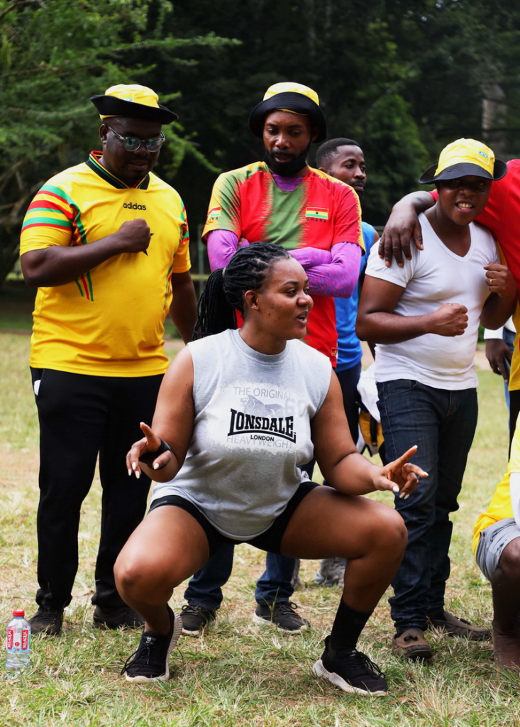 MTN organizes fitness walk for journalists