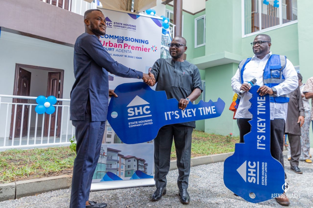 Asenso-Boakye commissions new housing project, applauds State Housing Company 