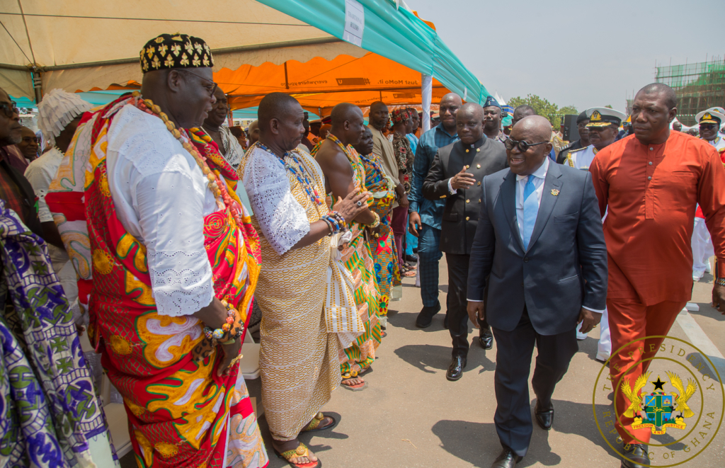 Government delivering on promise to equip military - Akufo-Addo