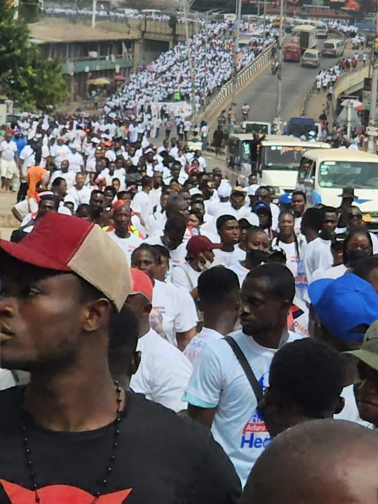 Health walk showed Ashanti Region is ready for 2024 - Organizers