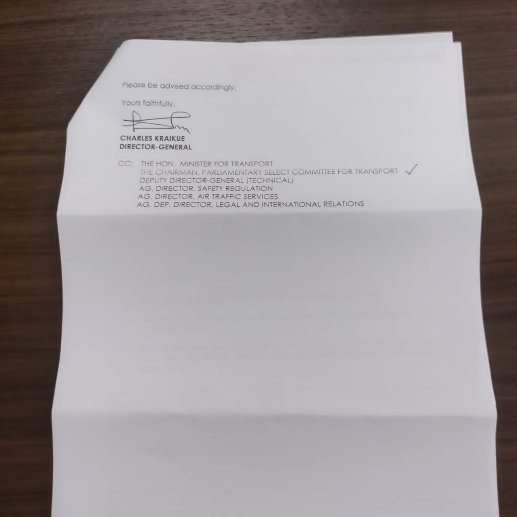 Do not use aircraft number N-195DN for flights to Accra – GCAA writes to Delta Airlines Do not use aircraft number N-195DN for flights to Accra – GCAA writes to Delta Airlines