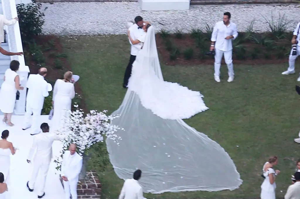 Jennifer Lopez and Ben Affleck get married again in lavish Georgia wedding