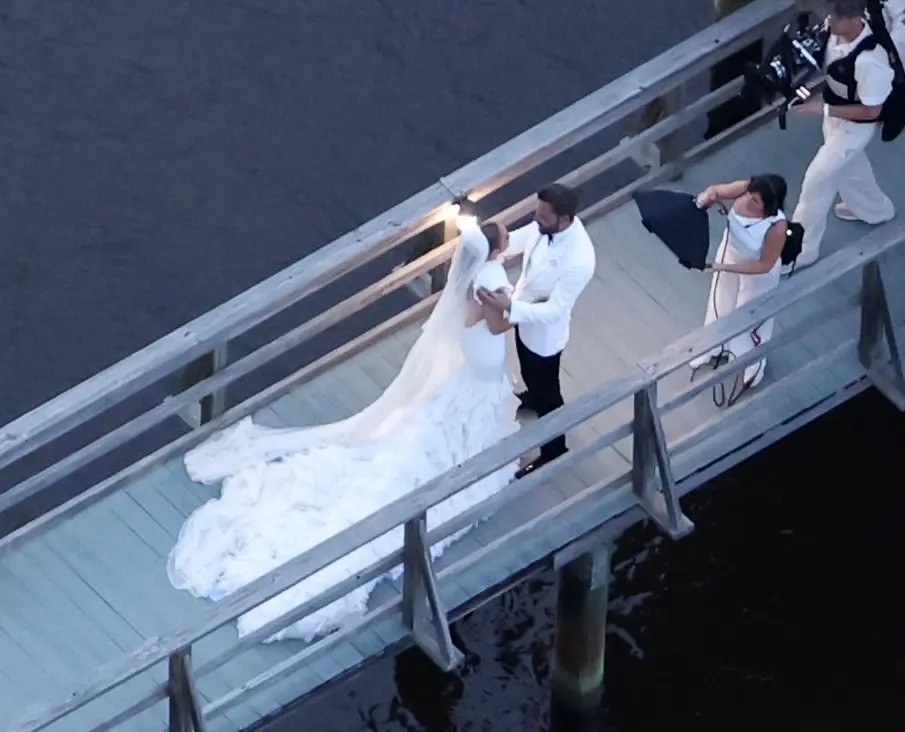 Jennifer Lopez and Ben Affleck get married again in lavish Georgia wedding