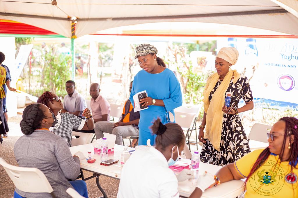 Information Ministry organises 2nd blood donation, health screening exercise