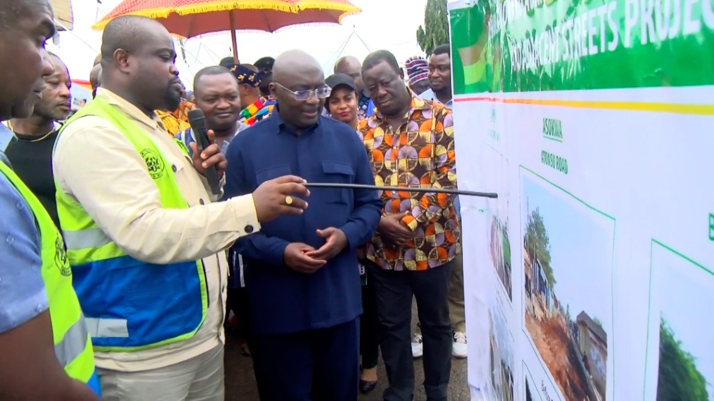 Vice-President commissions inner roads in Oforikrom Municipality Vice-President commissions inner roads in Oforikrom Municipality