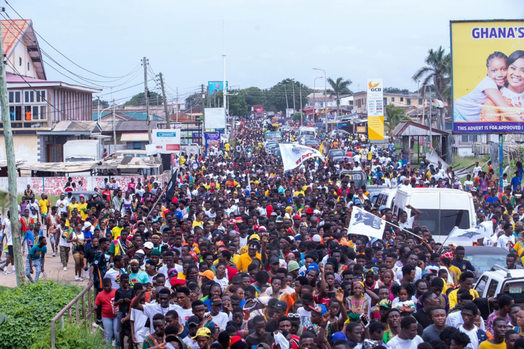 MJ the Comedian’s Dashiki Health Walk witnesses mass turnout 