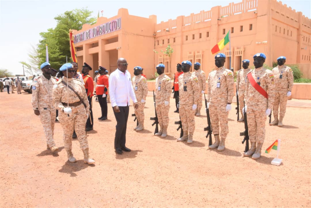 Ghana’s Ambassador to Mali visits Ghanaian contingent in Timbuktu