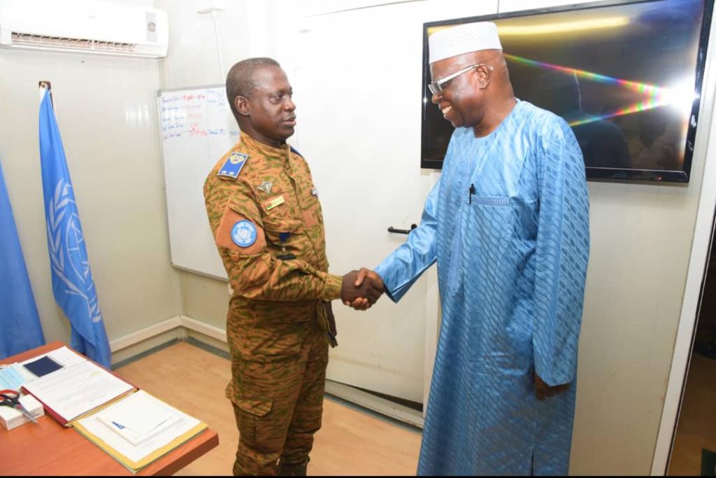 Ghana’s Ambassador to Mali visits Ghanaian contingent in Timbuktu