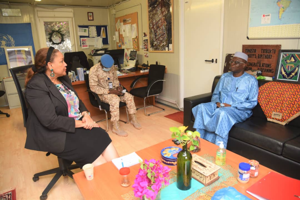 Ghana’s Ambassador to Mali visits Ghanaian contingent in Timbuktu