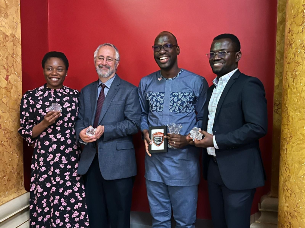 KNUST’s Dr. Kwadwo Owusu Akuffo wins the George Britton Early Investigator of the Year award