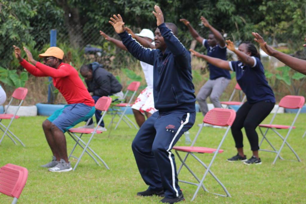 Research Staff Association promotes healthy body for research with health walks and aerobics