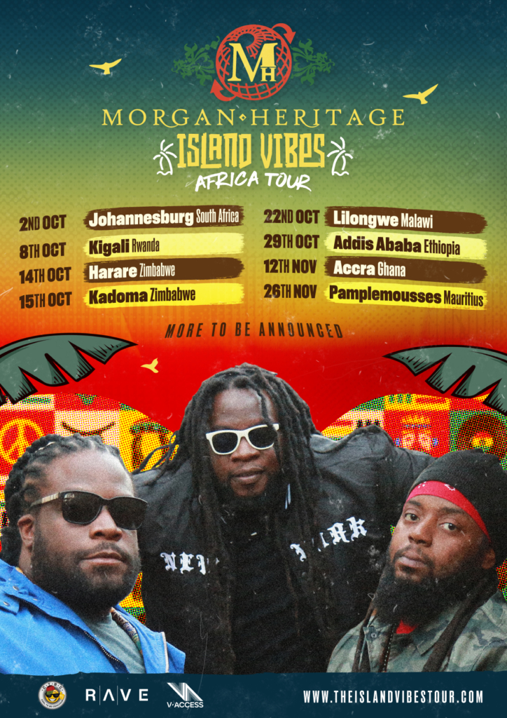 Morgan Heritage announces Island Vibes Africa Tour