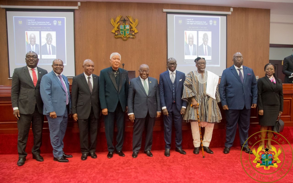 Akufo-Addo supports Legal Aid and Law Reform Funds with ¢2.2m Akufo-Addo supports Legal Aid and Law Reform Funds with ¢2.2m