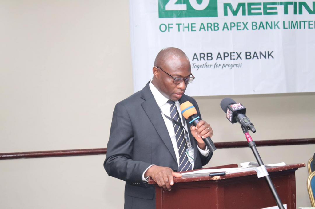 ARB Apex Bank advises government to invest in local production of goods ARB Apex Bank advises government to invest in local production of goods