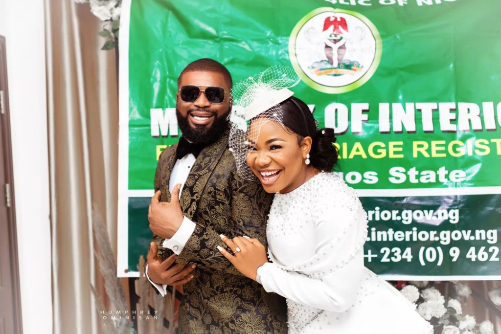 Check out videos and pictures from Gospel singer Mercy Chinwo's traditional, white weddings