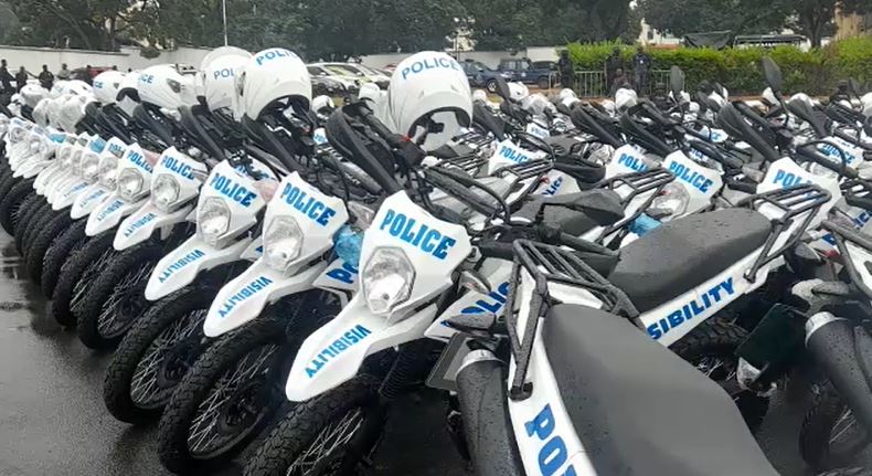 We're committed to making Ghana safer - IGP reiterates as he receives new motorbikes We're committed to making Ghana safer - IGP reiterates as he receives new motorbikes