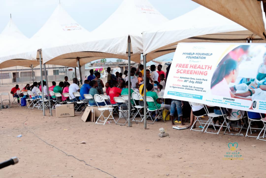 MyHelp-YourHelp Foundation organises free health screening at Ashiaman
