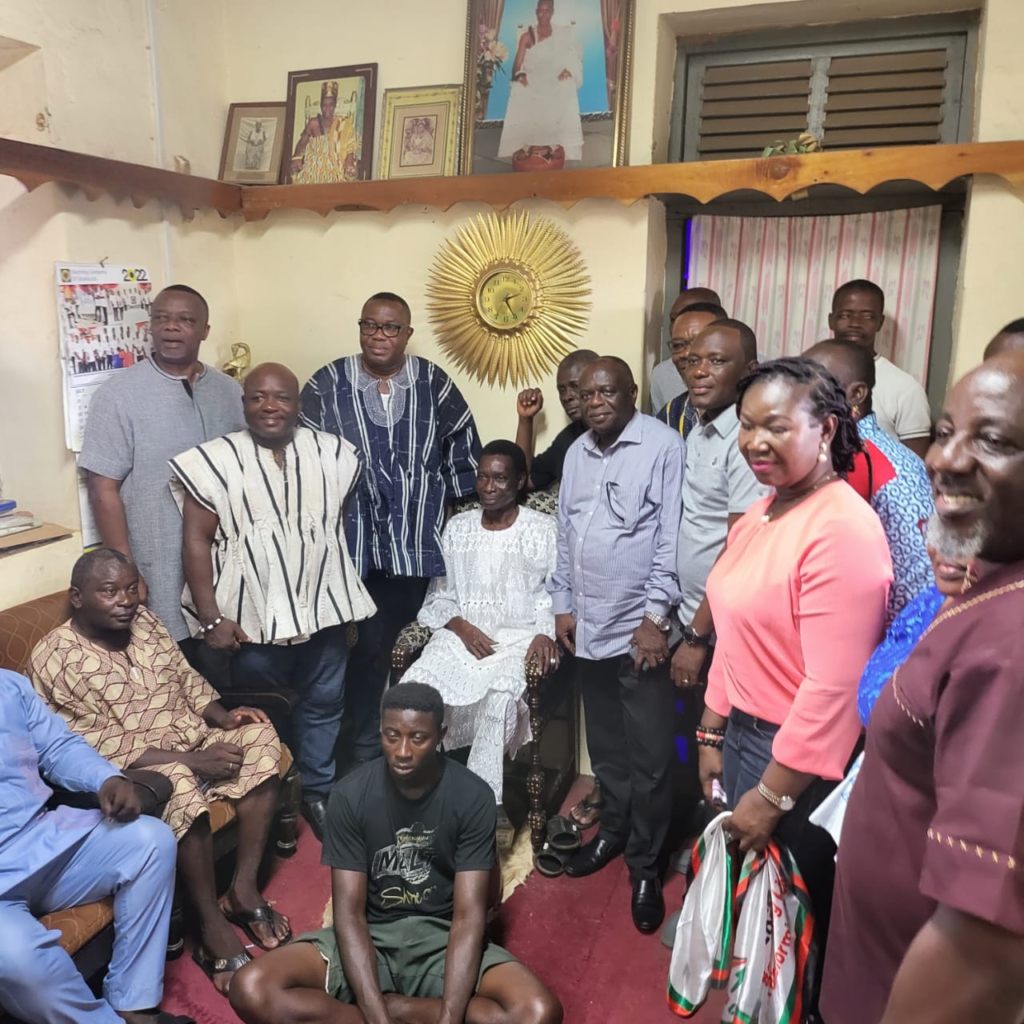 National leadership of NDC visits Lower Manya/Yilo Krobo in wake of recent impasse with ECG