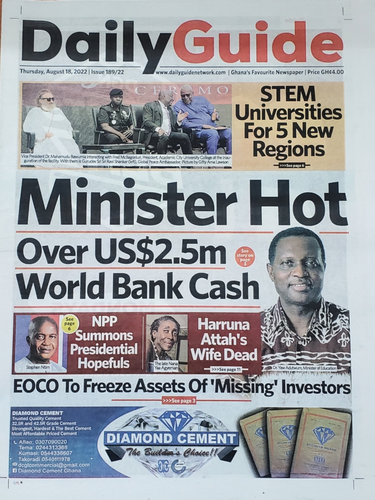 Today's front pages: Thursday, August 18, 2022 Today's front pages: Thursday, August 18, 2022