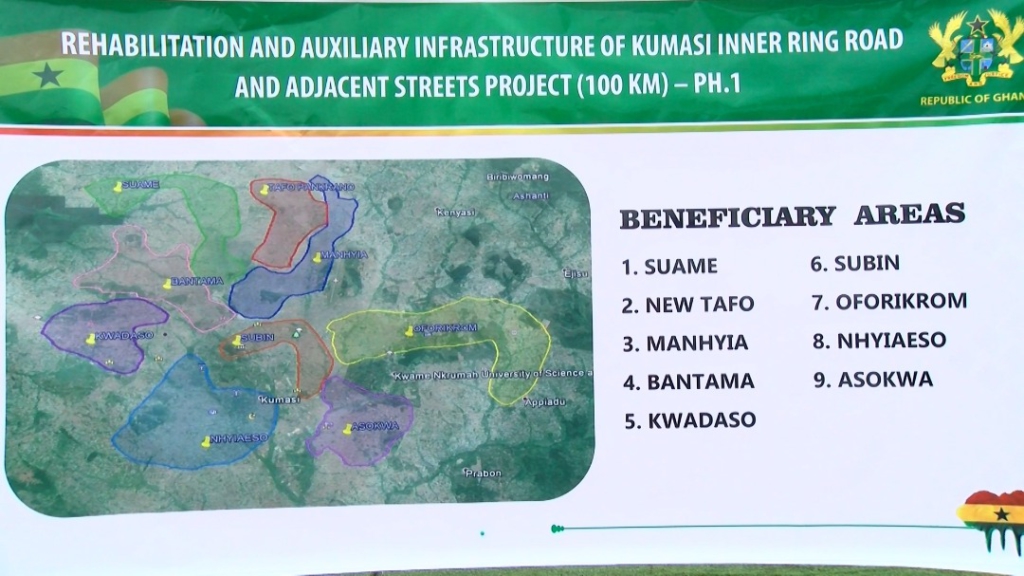 Vice-President commissions inner roads in Oforikrom Municipality Vice-President commissions inner roads in Oforikrom Municipality