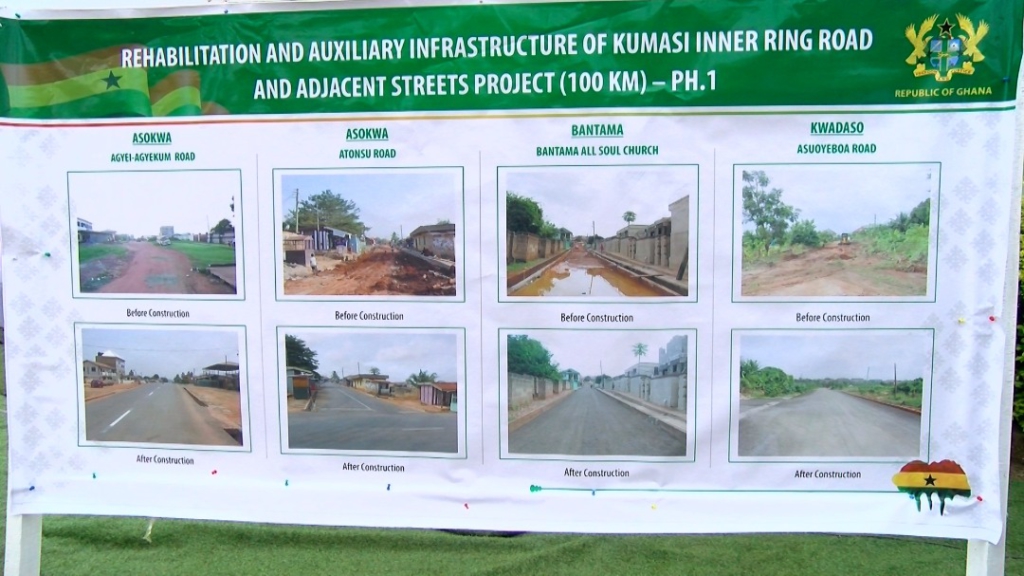 Vice-President commissions inner roads in Oforikrom Municipality Vice-President commissions inner roads in Oforikrom Municipality