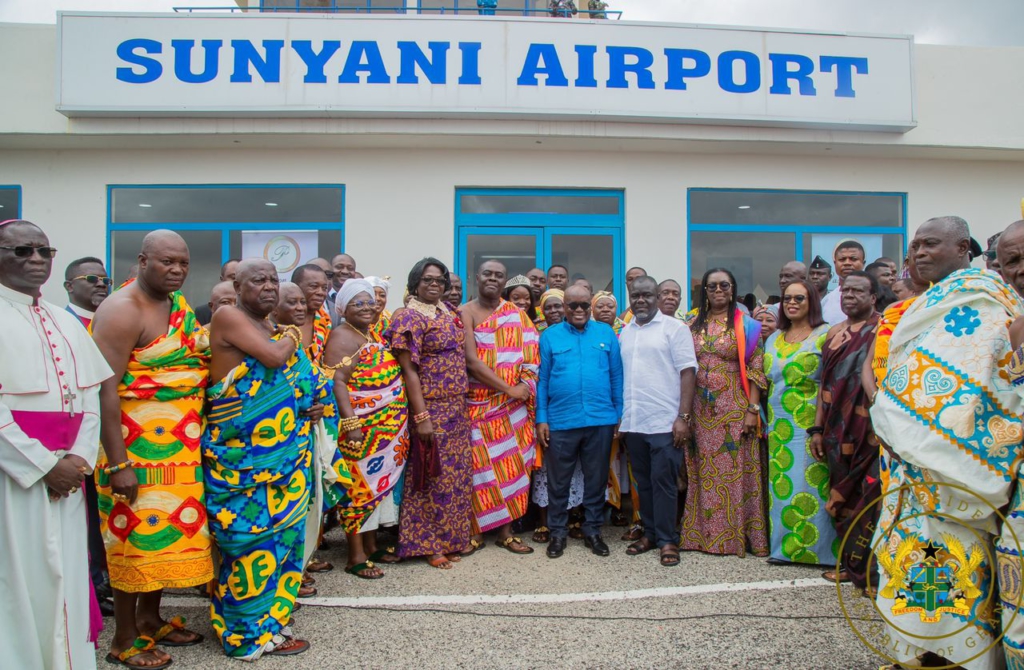 Akufo-Addo commissions rehabilitated Sunyani Airport