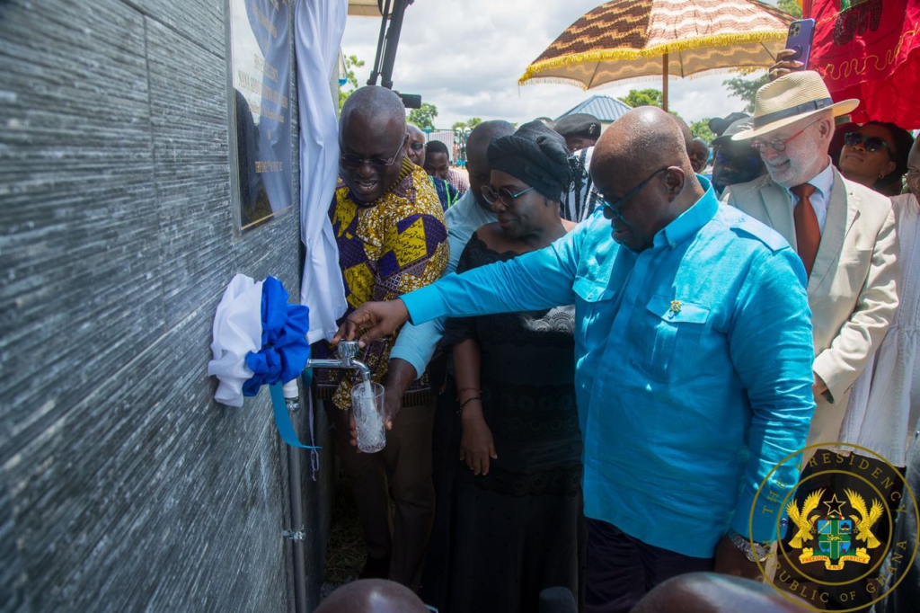 Akufo-Addo commissions €37.6 m Upper East Region water supply project