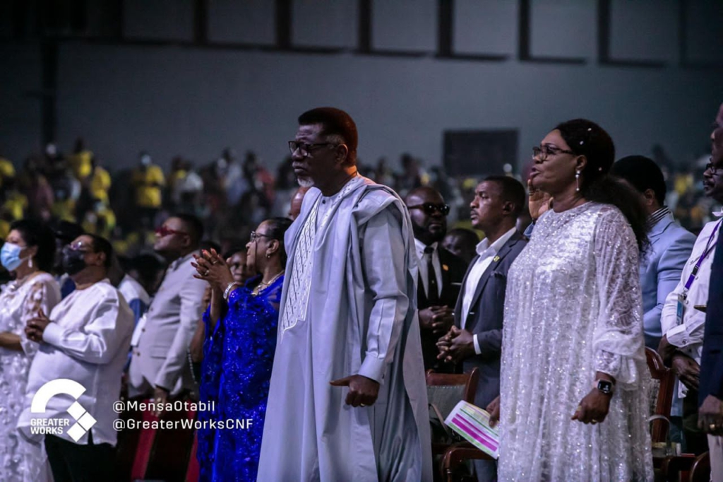Otabil closes Greater Works Conference with prayer for government Otabil closes Greater Works Conference with prayer for government